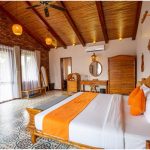 Nghỉ dưỡng dịp hè tại Can Tho Ecolodge Phòng ngủ tại Can Tho Ecolodge.