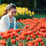 Cánh đồng hoa tulip bung nở ở Bà Nà polyad