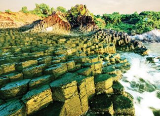 Ngày Tết kể chuyện Kỳ vĩ Lý Sơn, độc đáo gành Đá Đĩa Gành Đá Đĩa, một trong những danh lam nổi tiếng ở Phú Yên /// DƯƠNG THANH XUÂN