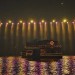 Những trải nghiệm khác biệt ngày Tết ở Seoul Sông Hàn rực rỡ ánh đèn về đêm. Ảnh: Ted Anthony Jackson/Flickr.