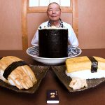 Miếng sushi khổng lồ 5kg Miếng sushi khổng lồ 5kg