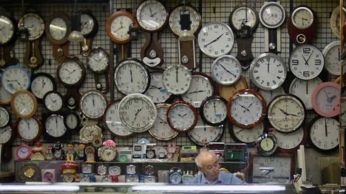 Năm tháng trôi qua, múi giờ của thế giới đã phức tạp hơn rất nhiều. Ảnh: AFP.