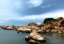 Hấp dẫn bờ biển hoang sơ ở Mũi Kê Gà, Bình Thuận Cảnh đẹp mê hồn ở Mũi Kê Gà /// Ảnh: Đức Liên