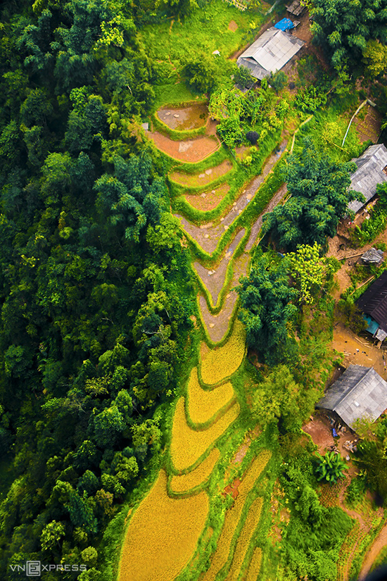 Phong cảnh Việt Nam nhìn từ trên cao