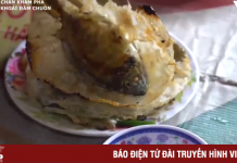 Ghé làng Chuồn thưởng thức bánh khoái cá kình