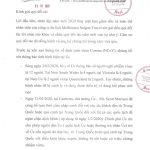 Nghiêm túc chấp hành các quy định về phòng chống dịch nCoV tại Australia Công văn cập nhật thông tin bệnh nCoV tại Australia của công ty đối tác của Tugo - Ảnh: Tugo