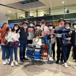 Cập nhật quy định phòng dịch tại Thái Lan Khách đoàn Thái Lan của Công ty du lịch Tugo tại sân bay Tân Sơn Nhất