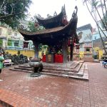 Dừng mọi hoạt động tại di tích, danh thắng Chùa Phúc Khánh, Hà Nội vắng khách đi lễ dù đầu năm là thời điểm nơi này luôn đông đúc. Ảnh: Kiều Dương.