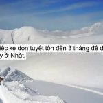 Con đường lọt giữa bức tường tuyết khổng lồ Cung đường tuyết trắng xóa cao 17m ở Nhật