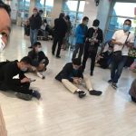 Ngưng chuyến bay giữa Việt Nam – Trung Quốc: Nhiều du khách Việt đang kẹt ở Đài Loan Du khách Việt đi tự do ở sân bay Đài Loan /// Ảnh minh họa