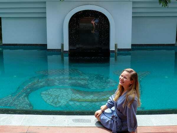 Kate nghỉ trong một resort 5 sao tại Phú Quốc. Ảnh: Kate Taylor/Business Insider.