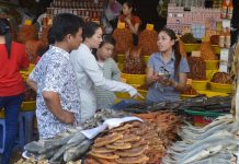 Dừng Ngày hội Mắm An Giang vì virus corona Du khách mua khô, mắm tại TP.Châu Đốc /// Trần Ngọc