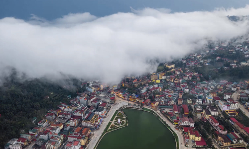 Mây luồn Sa Pa