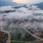 Ba điểm đến cuối tuần Mây luồn ở thị trấn Sa Pa. Ảnh: Bùi Xuân Việt.