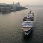 Cuộc sống trên tàu lênh đênh gần nửa tháng MS Westerdam tại Hong Kong vào 1/2. Ảnh: SCMP.