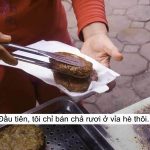 Quán chả rươi 20 năm đông khách ở Hà Nội Quán chả rươi 20 năm đông khách ở Hà Nội