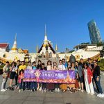 Quy định phòng dịch ở Thái Lan Đoàn khách Việt tham quan Thái Lan hồi tháng 1. Ảnh: Tugo.