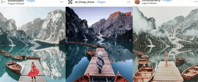 Nhờ Instagram, các địa điểm du lịch được nhiều người biết đến hơn. Ảnh: Instagram.