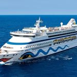 Tàu của Italy hủy hết điểm đến Việt Nam Tàu Aida Vita đang đưa khách đến Thái Lan sau khi hủy toàn bộ điểm đến Việt Nam. Ảnh: Aida