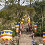 Gần 30.000 du khách Hàn Quốc hủy tour đến Yên Tử Khách hành hương đến Yên Tử giảm mạnh so với mùa lễ hội 2019 /// Ảnh N.H