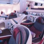 Lần đầu bay hạng thương gia Khoang hạng thương gia thường chỉ khoảng 20 ghế, nên mỗi hành khách đều có không gian rộng rãi và riêng tư. Ảnh: Blonde Abroad.