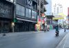 Khách Tây ở Sài Gòn nói gì khi TP ‘đóng cửa’ mọi thứ để chống dịch Covid-19? Phố đi bộ Bùi Viện vắng lặng, ít người qua lại /// Ảnh: Như Võ