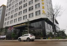 Dành cả khách sạn cho hơn 150 người nước ngoài đến ăn, ở cách ly miễn phí Khách sạn Bảo Minh (thành phố Hạ Long) miễn phí ăn, ở cho toàn bộ người đến cách ly /// Ảnh Lã Nghĩa Hiếu