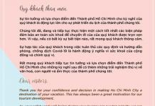 TP.HCM gửi tâm thư đến khách du lịch mùa dịch COVID-19 TP.HCM gửi tâm thư đến khách du lịch mùa dịch COVID-19 - Ảnh 1.