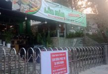 Đà Lạt nhiều hàng quán đóng cửa hay giao hàng tận nơi; chợ đêm đóng cửa chống Covid-19 Quán này tạm dừng phục vụ tại nhà hàng tránh tụ tập đông người /// Lâm Viên