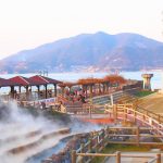 Thị trấn Nhật trùng tên Tổng thống Mỹ Suối nước nóng tự nhiên trong thị trấn. Ảnh: Discovery Nagasaki.