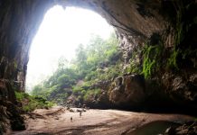 Quảng Bình tạm dừng đón du khách để phòng chống dịch Covid-19 Hang Én ở Quảng Bình, một trong những điểm thu hút du khách /// Ảnh: Trương Quang Nam