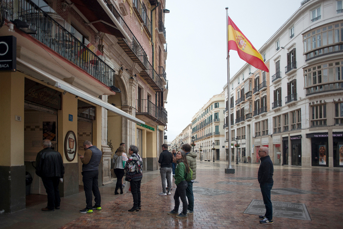 Tây Ban Nha trong lệnh phong tỏa