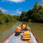 Vườn quốc gia giáp Campuchia ngưng đón khách du lịch chống dịch Covid-19 Tham quan một đoạn sông Vàm Cỏ Đông trong Vườn quốc gia Lò Gò - Xa Mát, giáp biên giới Việt Nam - Campuchia /// ẢNH: GIANG PHƯƠNG