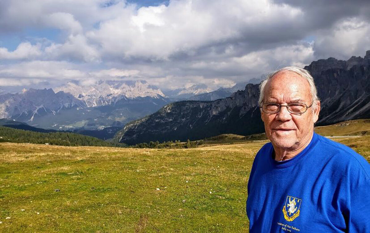 Howard trong chuyến du lịch đến Cortina d’Ampezzo, Italy. Ảnh: Croatia Week.