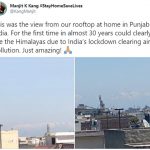 Kinh ngạc, bầu trời Ấn Độ bỗng trong xanh sau lệnh phong tỏa do COVID-19 Kinh ngạc, bầu trời Ấn Độ bỗng trong xanh sau lệnh phong tỏa do COVID-19 - Ảnh 1.