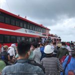 Chuyến tàu chở khách đầu tiên ra Côn Đảo sau khi hết cách ly xã hội Sau một thời gian dài dừng tàu đi và đến Côn Đảo, ngày 25.4 chuyến tàu chở khách đầu tiên đã từ đất liền ra Côn Đảo /// Val Thanh