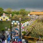 Di tích cố đô Huế mở cửa lại cho du khách tham quan dịp lễ 30.4 Du khách tham quan Đại nội. /// Nguyễn Phúc Bảo Minh