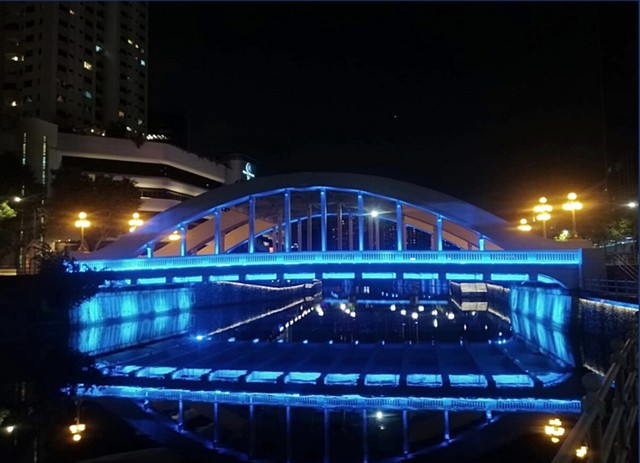 Singapore thắp sáng hơn 30 điểm du lịch nổi tiếng tri ân những người hùng COVID-19 - Ảnh 3.