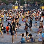 Đồ Sơn muốn có phố đi bộ để kích cầu du lịch Trong ngày 30.4, Khu du lịch Đồ Sơn đã hơn 5.000 lượt du khách /// Ảnh Lê Tân