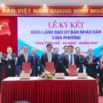 Thừa Thiên – Huế, Đà Nẵng và Quảng Nam hợp tác liên kết phục hồi du lịch Lãnh đạo 3 địa phương ký kết hợp tác liên kết kích cầu để phục hồi du lịch sau dịch Covid-19 /// Bùi Ngọc Long