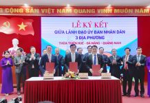 Thừa Thiên – Huế, Đà Nẵng và Quảng Nam hợp tác liên kết phục hồi du lịch Lãnh đạo 3 địa phương ký kết hợp tác liên kết kích cầu để phục hồi du lịch sau dịch Covid-19 /// Bùi Ngọc Long