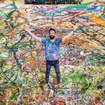 Chiêm ngưỡng bức tranh dài hơn 100m cán đổ 4 kỷ lục thế giới Chiêm ngưỡng bức tranh dài hơn 100m cán đổ 4 kỷ lục thế giới - Ảnh 1.