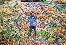 Chiêm ngưỡng bức tranh dài hơn 100m cán đổ 4 kỷ lục thế giới Chiêm ngưỡng bức tranh dài hơn 100m cán đổ 4 kỷ lục thế giới - Ảnh 1.