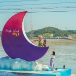 Hòn đảo ngập màu tím hút khách khám phá ở Hàn Quốc dao mau tim o Han Quoc anh 1