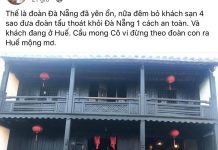 Dậy sóng vì ảnh khoe đoàn du khách ‘tẩu thoát’ khỏi Đà Nẵng giữa dịch Covid-19 Hình ảnh và lời bình "tẩu thoát" khỏi Đà Nẵng ra Huế lúc nửa đêm gây bất bình trong tình hình dịch bệnh Covid-19 phức tạp /// Ảnh chụp màn hình