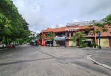 Biển Bãi Cháy ngày cuối tuần ‘vắng như chùa bà Đanh’ Khu du lịch Bãi Cháy dịp cuối tuần vắng như sáng mùng 1 Tết /// Ảnh Lã Nghĩa Hiếu