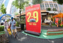 Người Sài Gòn đi chơi dịp lễ 2.9: Trung tâm thành phố thưa vắng Đường sách Nguyễn Văn Bình thưa vắng sáng 2.9 /// ẢNH: KHẢ HÒA