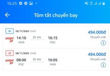 Vé khứ hồi đi Phú Quốc giảm còn hơn 1 triệu đồng ve may bay gia re anh 1