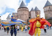 Khu du lịch lớn nhất Đà Nẵng Ba Na Hills mở cửa trở lại Khu du lịch lớn nhất Đà Nẵng Ba Na Hills mở cửa trở lại - Ảnh 1.