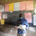 Trường học đóng cửa do COVID-19, giáo viên nuôi gà trong lớp Trường học đóng cửa do COVID-19, giáo viên nuôi gà trong lớp - Ảnh 1.